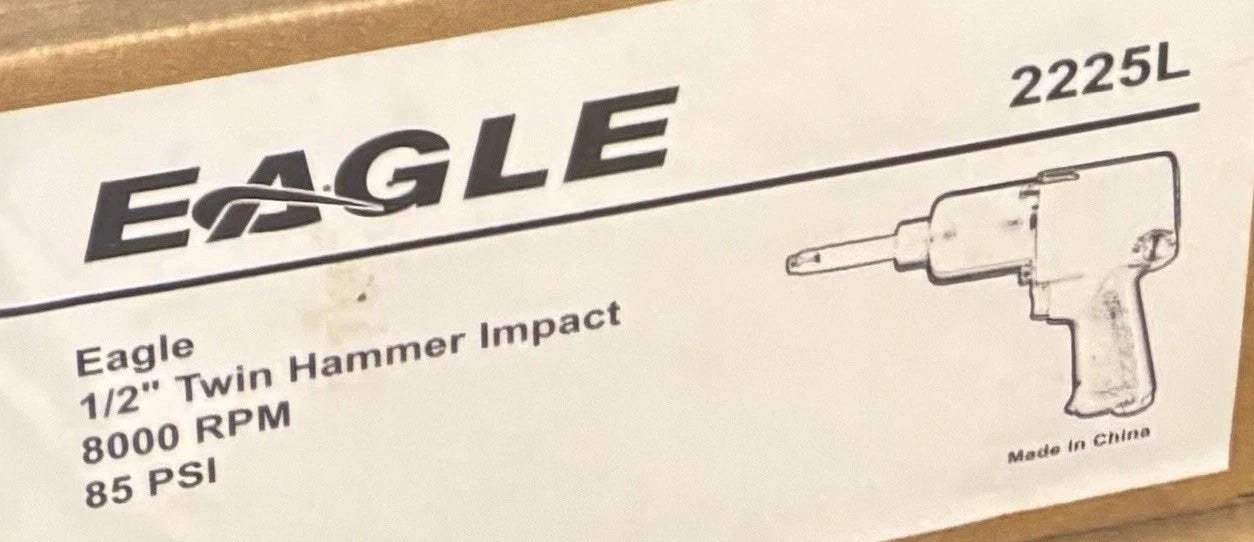 Eagle 2225L 1/2 “ Twin Hammer Impact Wrench
