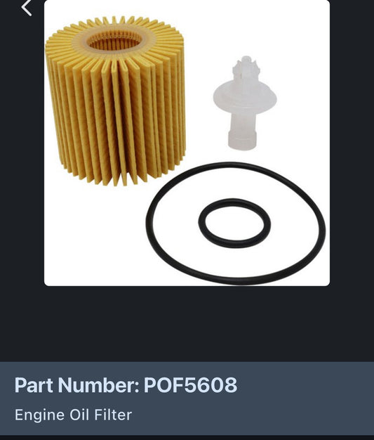 Primeguard oil filter POF 5608