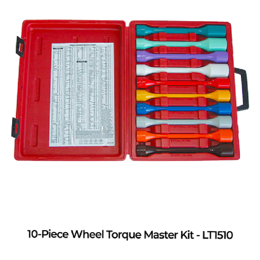 Milton 1/2” Drive 10 piece wheel torque socket master kit impact Set, LTI1510