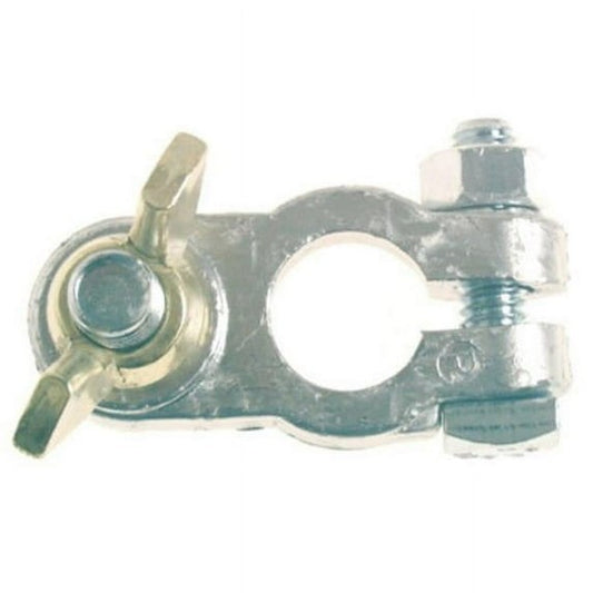 10 Pcs Deka Marine Top Post Battery Terminal Connectors 5/16 Zinc Wire Clamps