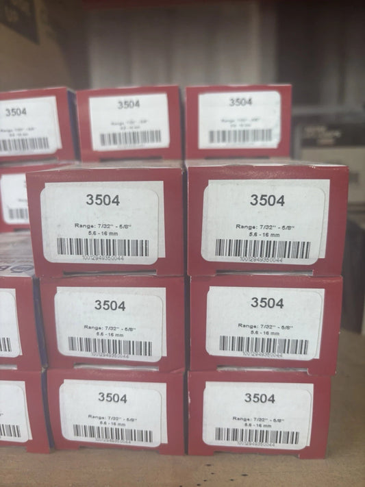 3504,SC4, Breeze Stainless Steel Hose Clamps, SAE Size 4, 7/32”-5/8", 6.6-16mm