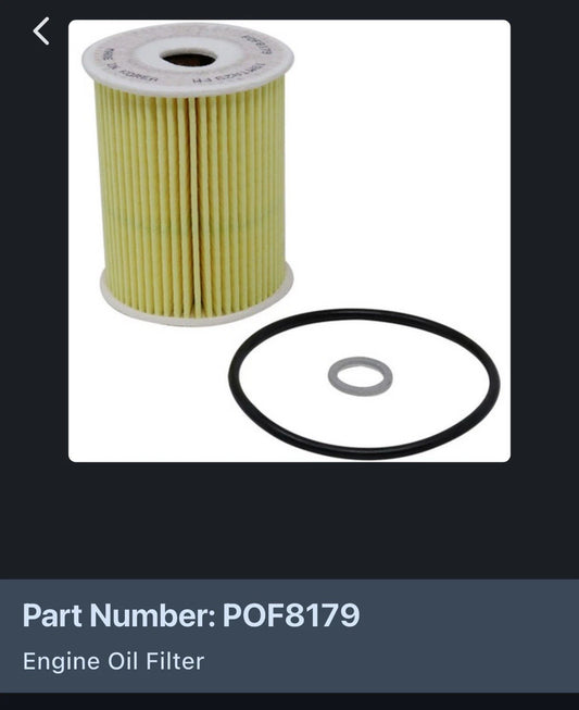 Primeguard oil filter POF 8179